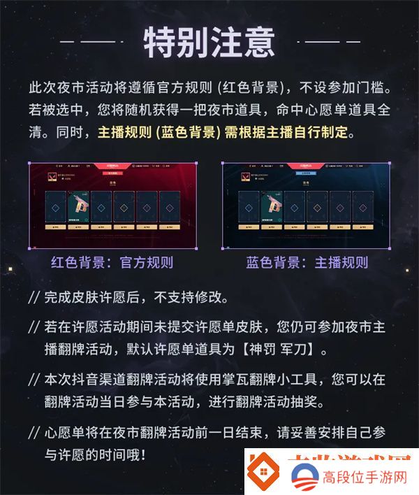 无畏契约夜市许愿怎么玩