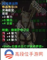 魔兽世界11.05版本U10龙傲天怎么配装